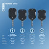 CRBN TruFoam Wave Series