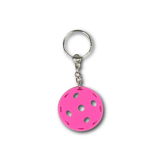 Racquet Inc Pickleball Keychain - Pink