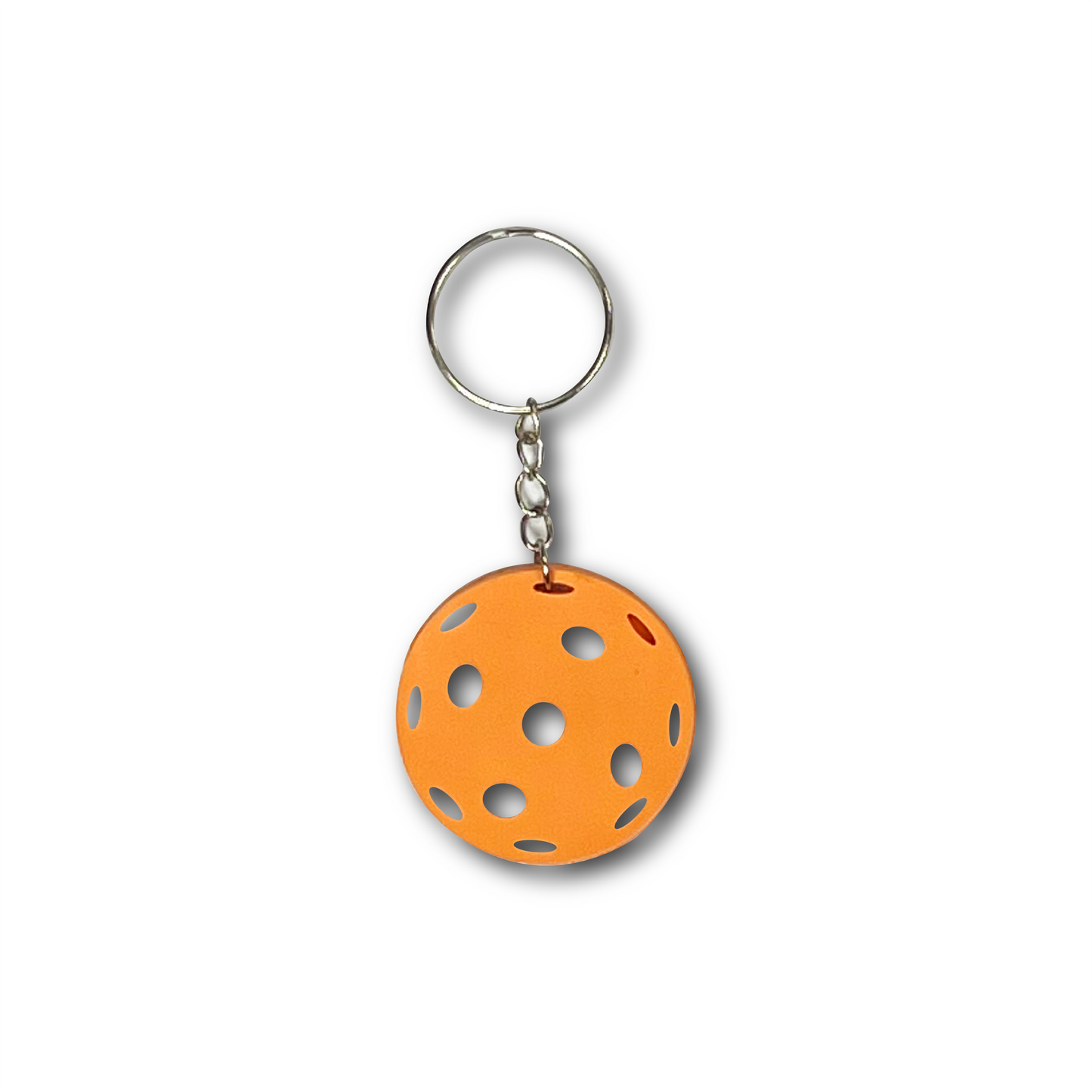 Racquet Inc Pickleball Keychain - Orange