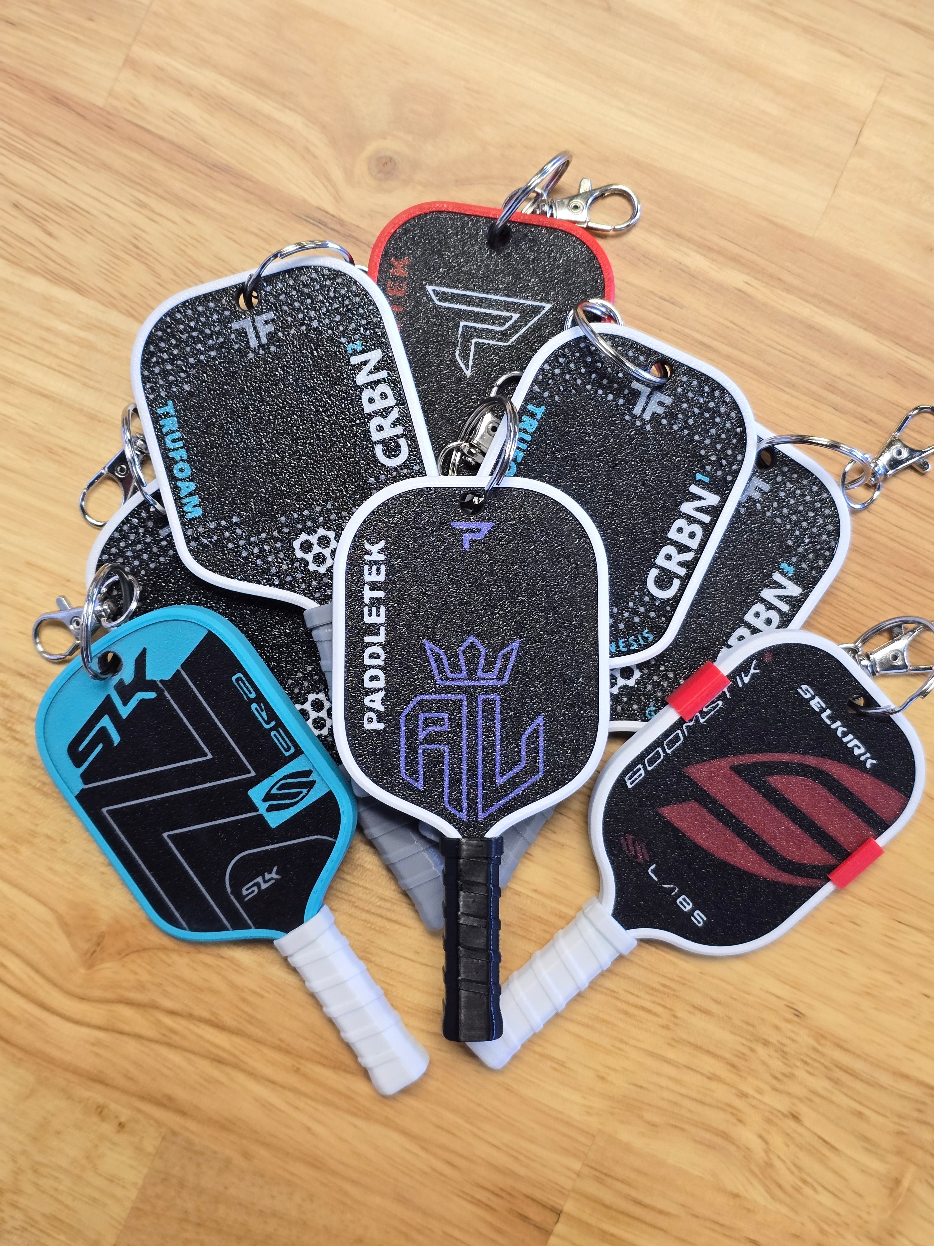 Mini Paddle Key Chain – Pickleball Rx